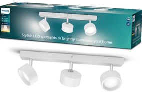 Philips - Faretto LED BRACIA 3xLED/5,5W/230V bianco