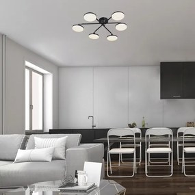 Rabalux 71063 - Lampadario a plafone LED MADI LED/24W/230V 3000K nero