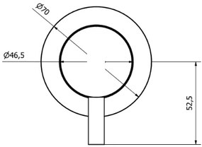 Miscelatore doccia 1 VIA senza parte incasso cromo 73008 Jabil