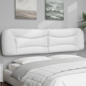 Cuscino Testiera Bianco 200 Cm İn Similpelle /