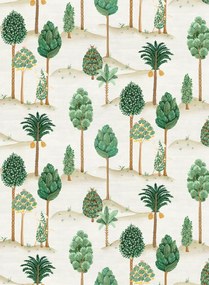Osborne & Little Carta da parati Foresta - Emerald