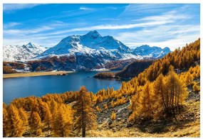 Carta da parati Lago Alpi 104x70 cm