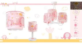 Dalber 61332S - Lampadario per bambini LITTLE ELEPHANT 1xE27/60W/230V