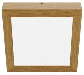 APLED - Plafoniera LED QUADRA LED/24W/230V quercia