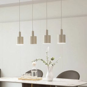 Lampada a sospensione Ovelia Lindby, dimmerabile, Crema / Ambra, Cucina, Metallo, Moderno, Lampada a sospensione