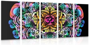 Quadri 5 pezzi – Mandala della salute