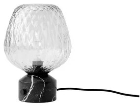 Blown SW6 Lampada da Tavolo Nero Marquina & Argento Lustre - &Tradition