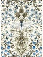 Clarke & Clarke Carta da parati Mirabell - Denim