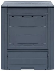 Compostiere per Giardino 3 pz Grigio 60x60x73 cm 780 L