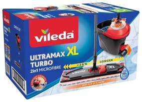 Set secchio e mop in microfibra Ultramax XL turbo 2in1 Ultramax XL Turbo - Vileda