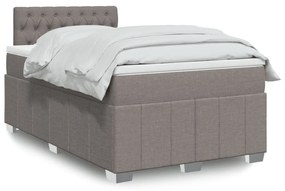 Giroletto A Molle Con Materasso Tortora 120x200 Cm İn Tessuto /