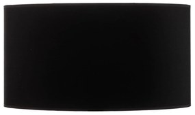 HELAM Paralume Alba, Ø 45 cm, E27, nero/oro