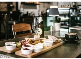 Globo 58433G - Lampada da tavolo LED dimmerabile RIDLEY LED/4,6W/3,7V 3000K grigio