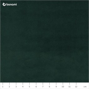 Poltrona relax in velluto verde scuro Kukumo - Ame Yens