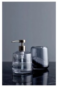 Dispenser di sapone in vetro grigio 450 ml Vintage - Södahl