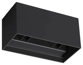 Ideal Lux - Applique a LED da esterno ATOM LED/25W/230V IP54 nero