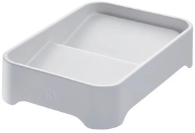 Cestino grigio per il trucco Eco Bin, 28,12 x 19,23 cm - iDesign