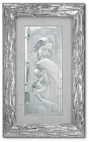 Quadro "Sacra Famiglia" cm.20x46 (esterno cm.40x65,5)
