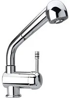 Miscelatore monoforo lavello doccia estraibile Paini 64CR566 cromato