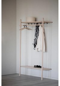 Set da ingresso in legno di quercia in colore naturale Milford - Rowico