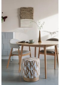 Poggiapiedi marrone Ziggy – White Label