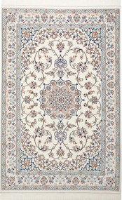 Nain Tappeto 160 x 110 Beige (Iran) Annodato A Mano