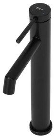 REA-B5320 - Miscelatore per lavabo FOSS 29,5 cm nero opaco