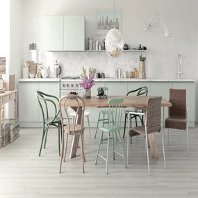 Pavimento SPC passaggio intenso Davos rovere bianco Sp 5 mm con sottopavimento integrato 2.196 m²