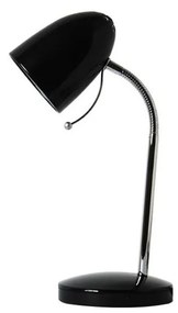 Aigostar - Lampada da tavolo 1xE27/36W/230V nero/cromo