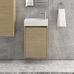 Mobiletto bagno 45 cm sospeso con anta chiusura soft close MN-45B - KAMALU