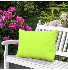 Cuscino da giardino impermeabile 50x70 cm lime