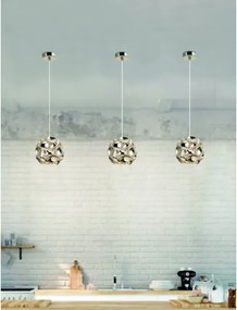 Open Design OR80193 - Sospensione a cavo CARERA 1xG9/7W/230V Ø 15 cm oro rosa