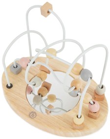 Bieco - Labirinto motorio con specchio - rosa