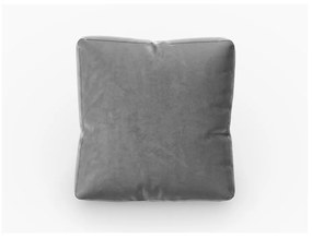 Cuscino in velluto grigio per divano componibile Rome Velvet - Cosmopolitan Design