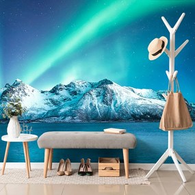 Carta da parati – Aurora boreale artica