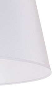 Duolla Paralume Cone altezza 22,5 cm, chintz bianco