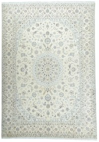 Nain Tappeto persiano 420x290 Beige (Iran) Annodato A Mano