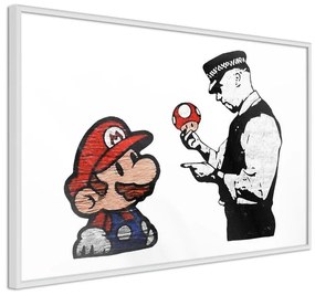 Poster Banksy: Mario and Copper
