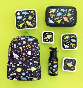 A Little Lovely Company - borraccia in acciaio inox, 350 ml - spazio