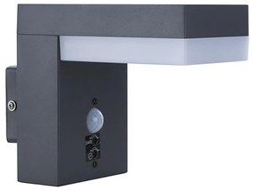 Globo 34186WS - Lampada LED da esterno con sensore OSKARI LED/9,5W/230V IP44