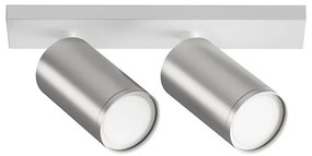 Maytoni C051CL-U-2WS - Faretto FOCUS 2xGU10/10W/230V cromo/bianco