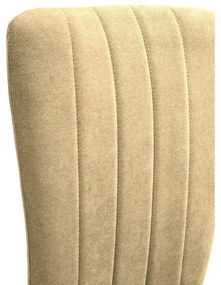 Set di sedie da pranzo kaki 4 pz Holly - Marckeric