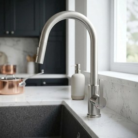 Rubinetto da cucina REA Ontario Brush Nickel