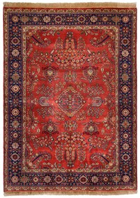 Sarouk Tappeto orientale 180 x 240 Rosso (Indian) Annodato A Mano