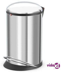 Hailo Pattumiera a Pedale Harmony M 12 L Acciaio Inossidabile