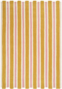 Tappeto a pelo corto in lana tuftato a mano Hille