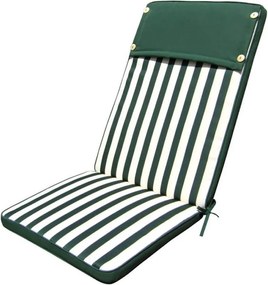 TOPPY - cuscino alto con doppia cucitura idrorepellente a righe