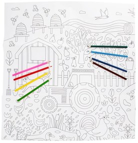 Libro da colorare On the Farm – Rex London