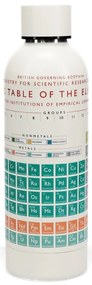 Bottiglia bottiglia da viaggio color crema in acciaio inox 500 ml Periodic Table – Rex London