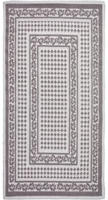 Tappeto in cotone grigio e beige , 80 x 150 cm Olvia - Vitaus